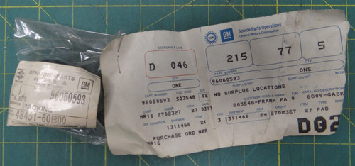 Suzuki 48451-60B00 GM 96060593 Steering Gear Case Packing for 1989-2001 Chevy