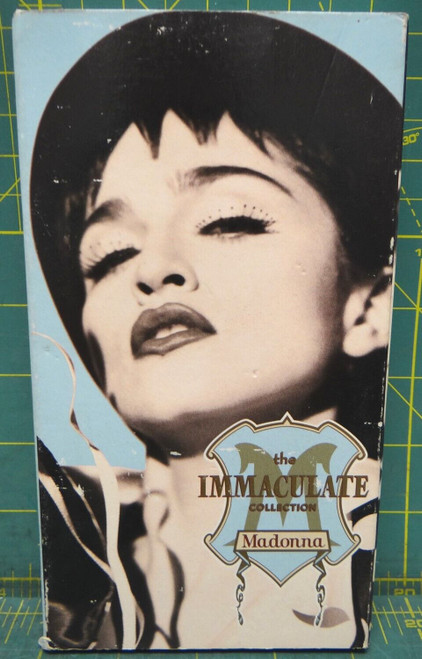 Madonna - The Immaculate Collection VHS Tape Not Rated 60 Minute Runtime