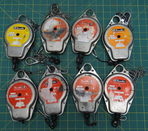 8 Piece Mixed Lot of Desoutter Balancers, Different Models