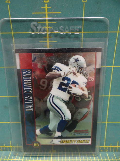 #1 Emmitt Smith 2002 Topps Bowman Chrome Football NFL