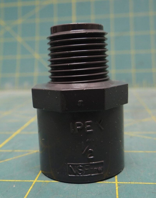 Ipex 1/2" NSF SCH 80 ASTM D2467 Female Socket Male Threaded Adapter