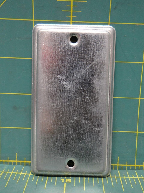 Mulberry 10001 Utility Handy Box Cover, Blank Galvanized Steel Mft Pkg