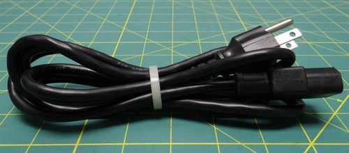 Longwell E55349 LP-30B LS-13 Computer Monitor Power Cord 10A 125V 6 FT