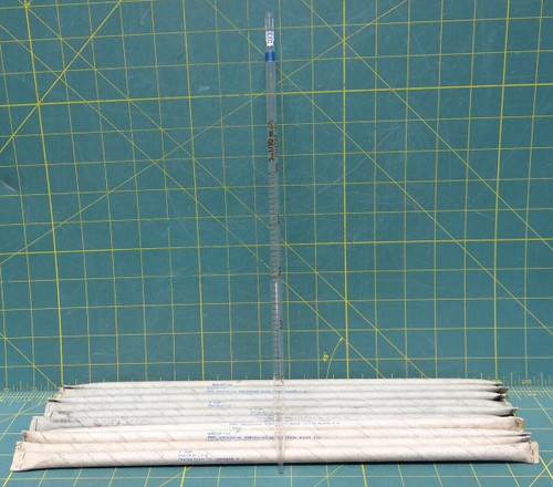 Cotton Mouth Borosilicate Glass Serological Pipet 6640-00-059-7165  7086-5