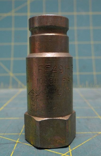 Safeway 3/8” F - Tip (Nipple), Quick Coupling, FF491-3, Quick Coupler