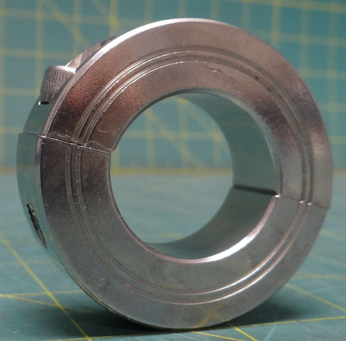 Climax Metal M2C-30-S Shaft Collar: Clamp, 2.125″ Bore Dia, 3.25″ OD, Steel 