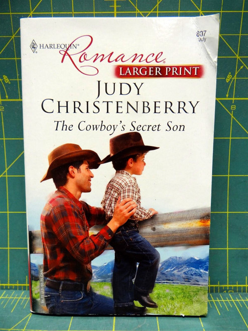 The Cowboy's Secret Son 2007 Judy Christenberry Large Print Historical Romance