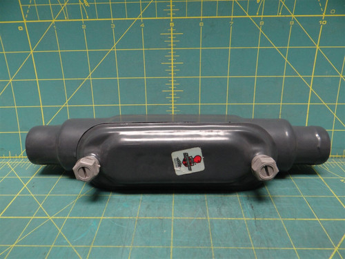 Plasti-Bond PRHC38 1" Conduit Outlet Bodies Form 8 Type: C Malleable Iron