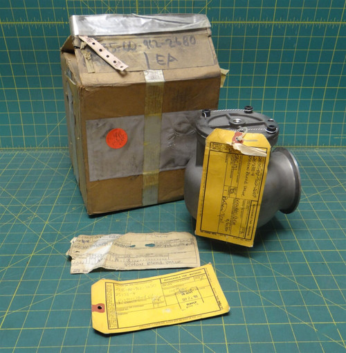Raytheon 25738-4 Piston Bleed Valve NSN 2835-00-962-2680 7.125" High 6.25" Long