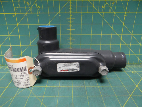 Plasti-Bond PRHLL38 1" Conduit Outlet Bodies Form 8 Type: LB Malleable Iron