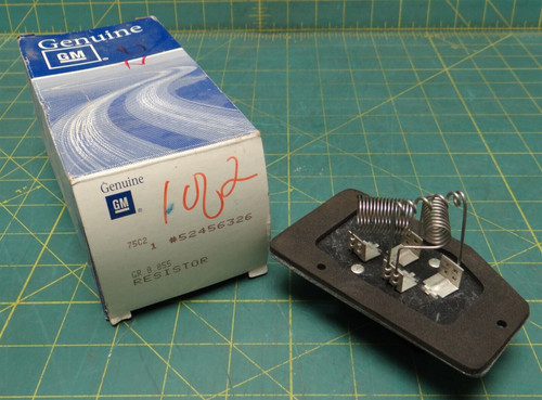 GM 52456326 Blower Motor Resistor Assembly for Buick Oldsmobile and Pontiac