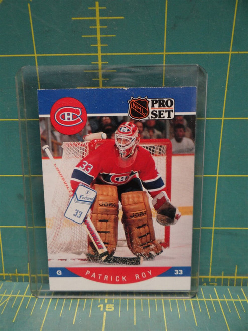 #157 Patrick Roy Montreal Canadiens 1990 Pro Set NHL Hockey