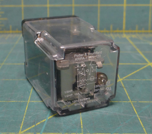 Potter & Brumfield TE Connectivity Power Relay Indicator Lamp KRPA-11AN-120