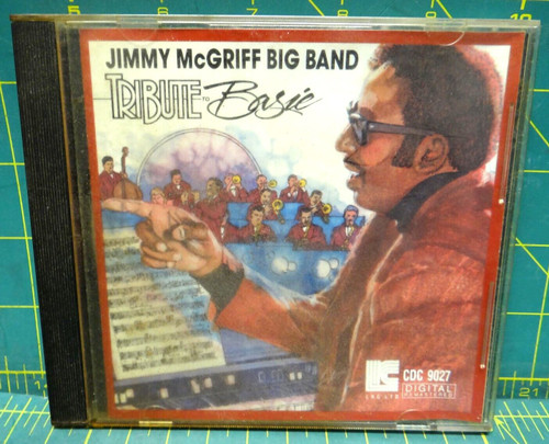 Jimmy McGriff Big Band – Tribute To Basie 1991 CD Lester – CDC-9027