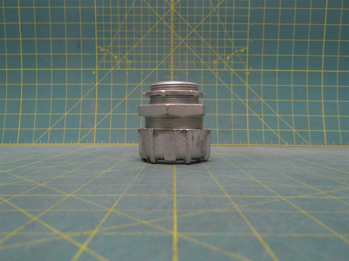 Thomas & Betts 1-1/2" Non-Insulated Steel Compression Conduit Connector P/N 5236