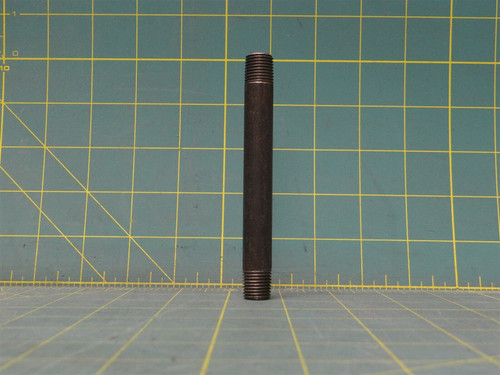 1/4" x 4 1/2" Pipe Fitting Nipple Male NPT Steel Tapered Threaded Sch 40 Welded