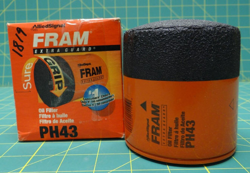 Fram Extra Guard Sure Grip Oil Filter PH43