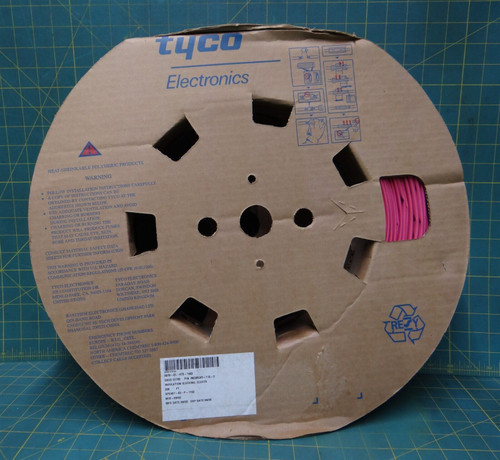 200Ft Spool Tyco M23053/5-115-2 1" Electrical Insulation Tubing 5970-01-473-7463
