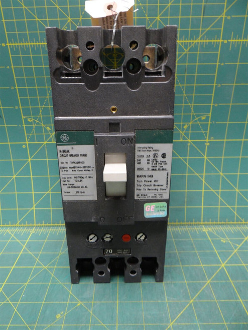 GE THFK224F000 2P 1PH 225A 480V 25kA@480V Molded Case Circuit Breaker