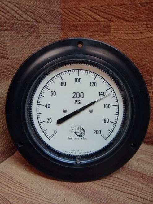 3D Instruments P/N 25552-26B21 PSI Gauge 0-300