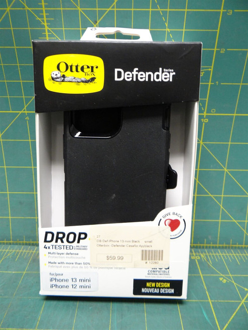 Otterbox Defender Series Case for Apple iPhone 13 Mini - Black