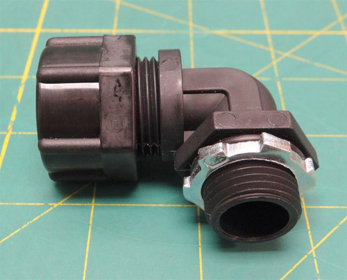 Remke RSPV-9107-LR 1/2" Stuffing Tube Right-Angle Elbow NSN 5975-01-353-3190 