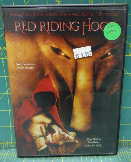 Red Riding Hood 2005 DVD Horror Roberto Purvis Kathleen Archebald Rated R