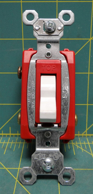 PASS & SEYMOUR CS20AC3W COMMERICAL SPEC. GRADE SWITCH 20A 120/277VAC WIRE 3W