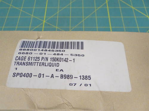 KECO 150K0142-1 Liquid Quantity Transmitter NSN 6680-01-484-5350    F10-000RD