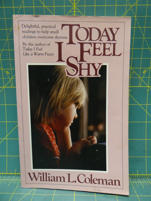 Today I Feel Shy! William L. Coleman 1983 Paperback Devotional for Children