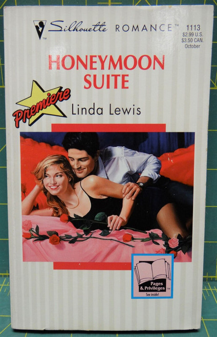 Honeymoon Suite By Linda Lewis, Silhouette Romance #1113, 1995 Paperback