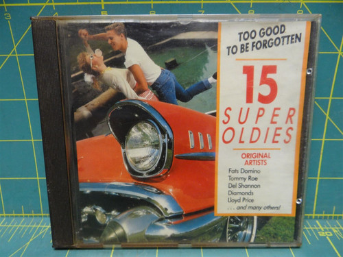 Various – 15 Super Oldies Too Good To Be Forgotten 1989 CD Realistic – 51-5012