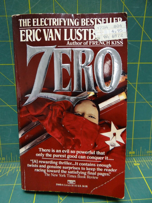 Zero by Eric Van Lustbader Paperback Copy Very Good Condition