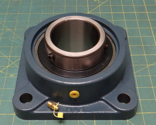 FYH UCFX15E 75mm Bearing with Flange Four Bolt Mount Housing w/Locking Set Screw