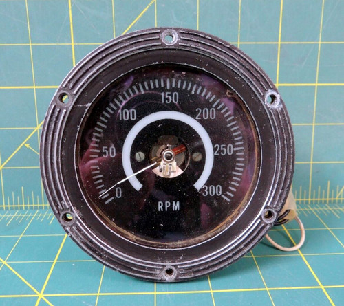 RPM Gauge P/N 239905-4900P6515-1 - 4.5" Diameter 0-300 RPM
