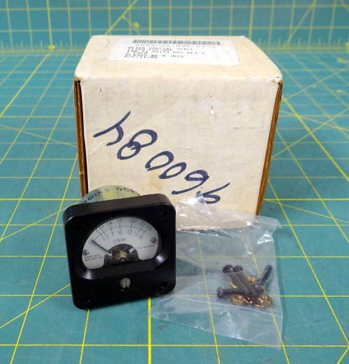A&M Instruments Decibal Watt Gauge P/N 135-001 - NOS