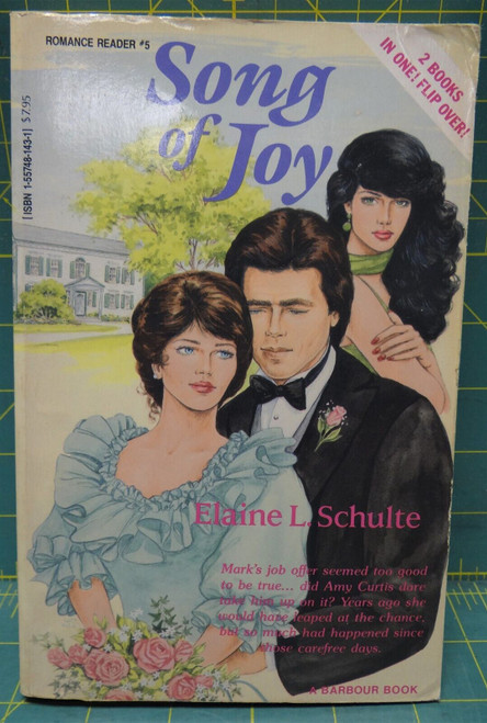 Song Of Joy & Echoes Of Love, 1990 Paperback, Elaine Schulte Romance