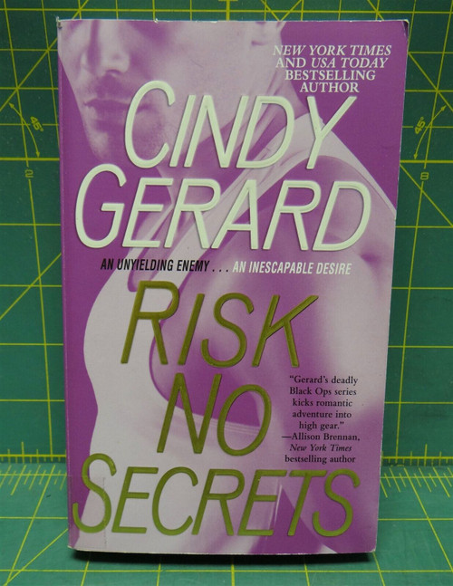 Risk No Secrets, Black Ops Inc #5, 2010 Paperback Cindy Gerard Romantic Suspense