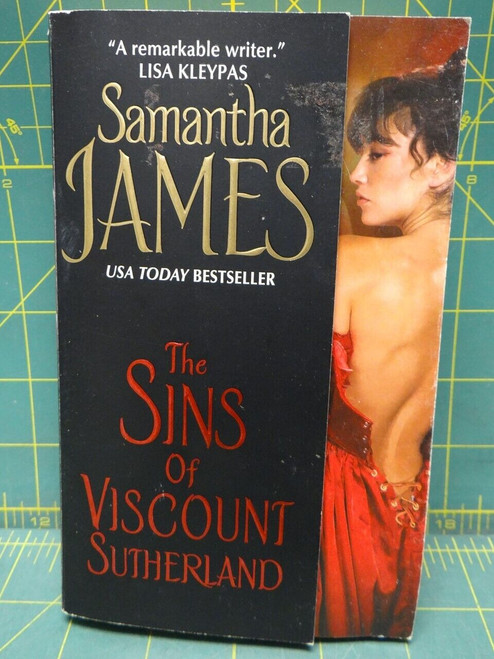 The Sins of Viscount Sutherland Samantha James 2011 Paperback Historical Romance