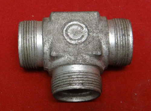 Pipe Tee 1" Male Threads All Connections