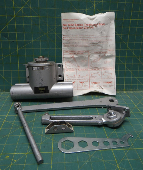 Yale 1912/4 Hold Open Arm Traditional Door Control Closer