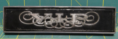 Chrysler Valiant VIP VE Emblem 2785299 24703 6-1/2" Long x 1-5/8"