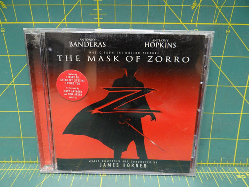 James Horner – The Mask Of Zorro (Music From The Motion Picture) 1998 CD