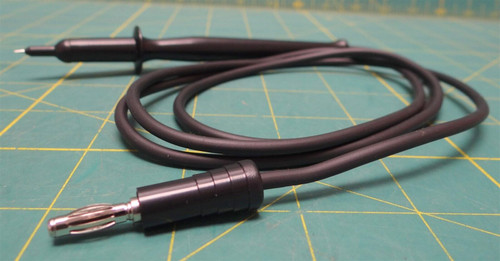 Oldaker Test Probe 48"-Long w/ .08" Tip & 8 Gage Stranded Tin Copper Wire 5000 V