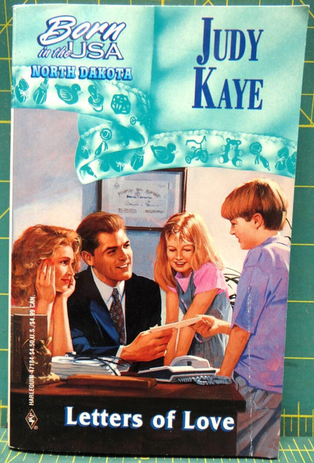 Letters of Love Born in The USA North Dakota Harlequin Romance Paperback Novel