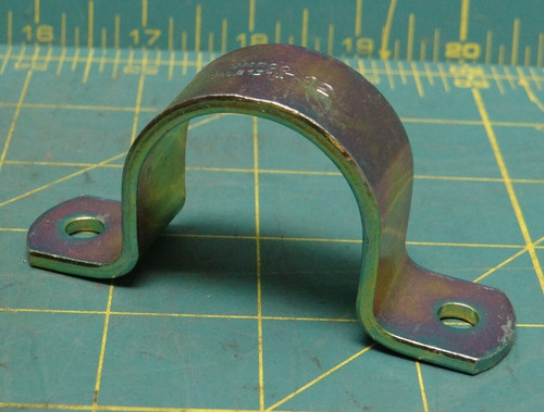 Qty: 10 UMPCO MS21314-12 7/8" 2-Hole Retaining Pipe Strap NSN: 5340-00-947-4784