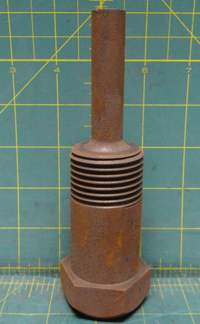 Steel Threaded Stepped Thermowell 1" NPT x x 3/4" FNPT 2.5" Insertion 
