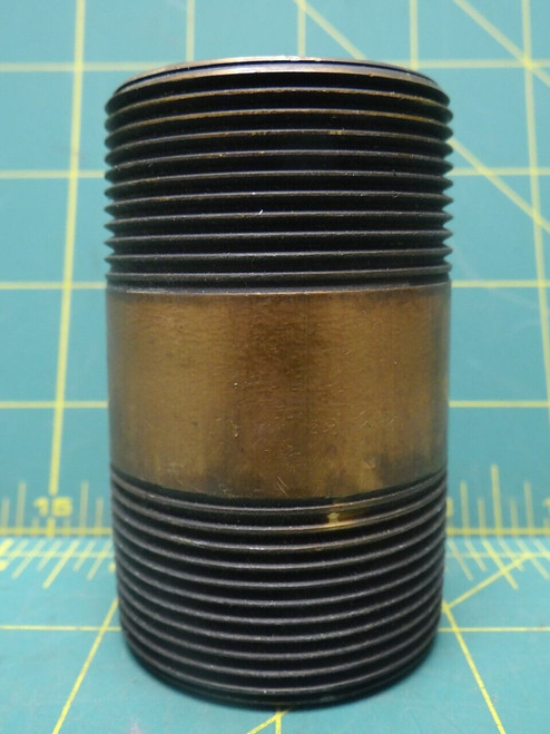 1-1/2" Pipe Nipple Male NPT Thread, 3" Long