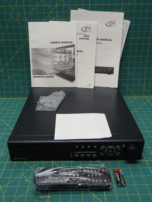 GVI Security 4 Channel Video Recorder GV-DVR1042 DVR w/ MPEG-4 Compression
