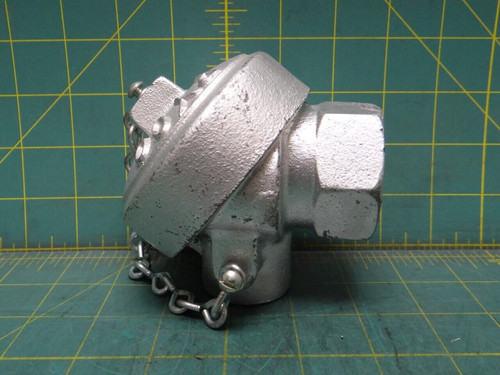 Pyco 14-0022-02 Thermocouple Sensor Housing Heavy Duty Cast Iron Head 3/4" NPT